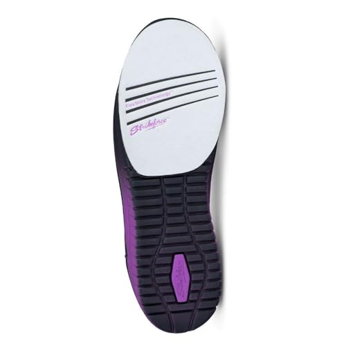 KR Strikeforce Jazz Black/Purple Lightweight Women's Bowling Shoe with Comfort Fit Technology2
