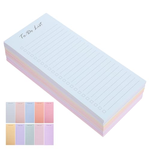Bloc-notes CLISPEED avec code couleur : 10 blocs de notes adhésives