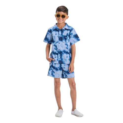 Cat & Jack Boys' Short Sleeve Button-Down Shirt -3