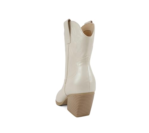 Image of Soda inchBLAZING inch ~ Women Western Bootie Pointe Toe with Low Heel (Wide Fit Available)