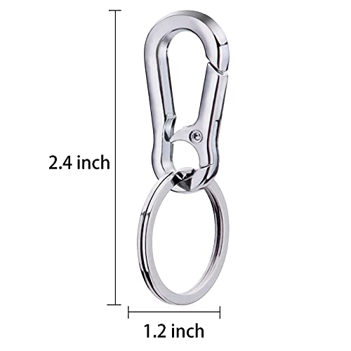 Hapeper Metal Keychain Keyring Key Ring Holder Organizer For Car Keys, Key Finder (1 Pcs) #TOP2