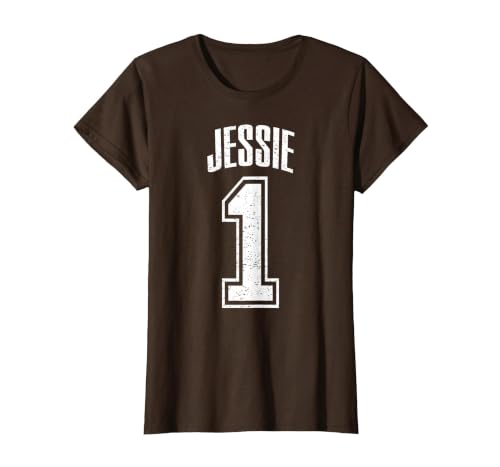 Jessie 1 Fan Sports Graphic Men Women T-Shirt, Women, Brown, X-Small