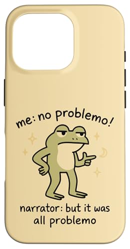 Confident Frog Meme Me No Problem i[^[ p ʔ X}zP[X iPhone 16 Pro p