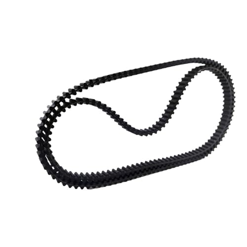 Courroie D5M double denture en caoutchouc 10mm de large pour transmission circulaire
