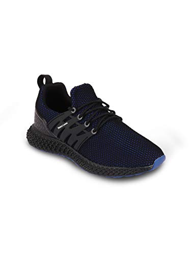 Image of Franco Leone Men Mesh Black Grey Sport Shoes