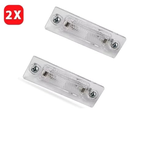 Piloto de matrícula para VW Touran y Transporter recambio de alta resistencia 2 piezas 2
