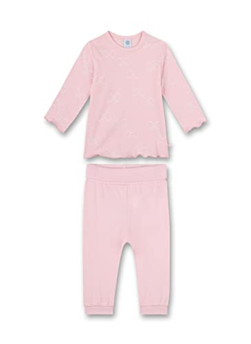 Sanetta Baby-Mädchen 221854 Kleinkind-Schlafanzüge, rosa, 104