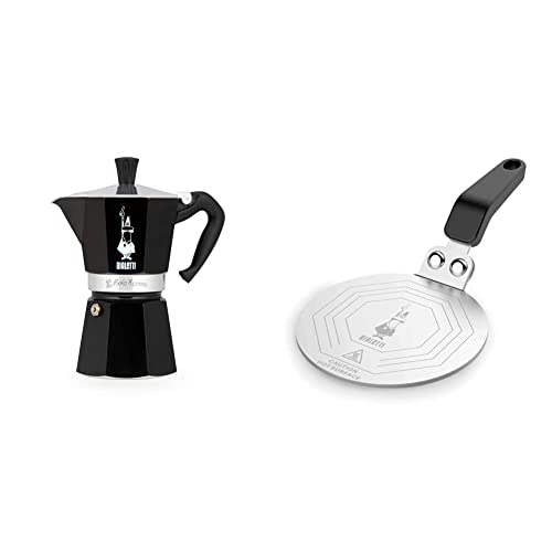 Bialetti 4953 Espressokocher Moka Express für 6 Tassen in schwarz,...