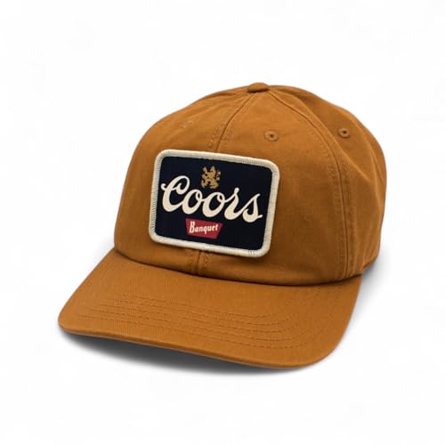 Image of AMERICAN NEEDLE Coors Banquet Beer Patch Unisex Adjustable Buckle Strap Baseball Hat