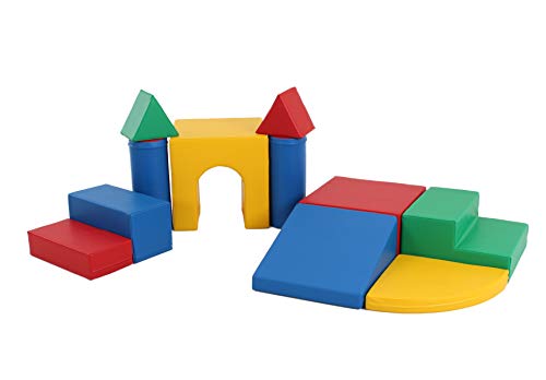 IGLU 11 XL Bloques de Espuma Figuras de Construcción Juguete para Aprendizaje Creativo Infantil Conjunto de Cubos Multicolores Cover