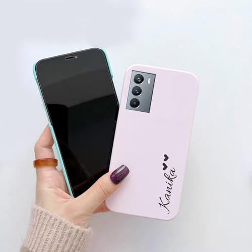 Image of COLORflow Back Cover Compatible with iQOO 9 SE 5G | Solid Color Customized Back Cover Compatible with iQOO 9 SE 5G