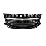 Front Bumper Grill Compatible For Buick Regal Opel Insignia GS 2014 2015 2016 Radiator Grille Car Styling Car Accessories (Color : Black)