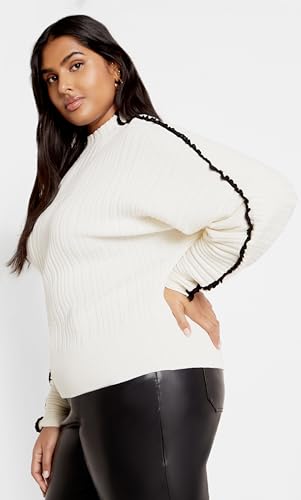 Image of City Chic Women's Plus Size Miranda Sweater
