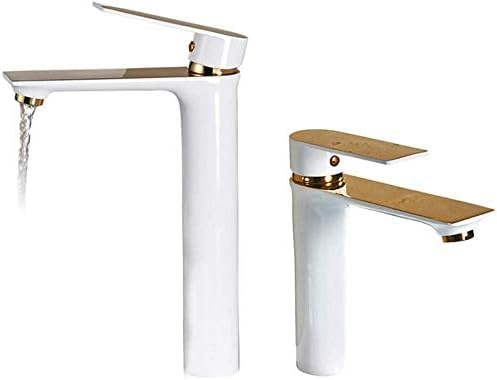 Mitigeur d'évier blanc avec commande fluide et jet cascade régulé - 5