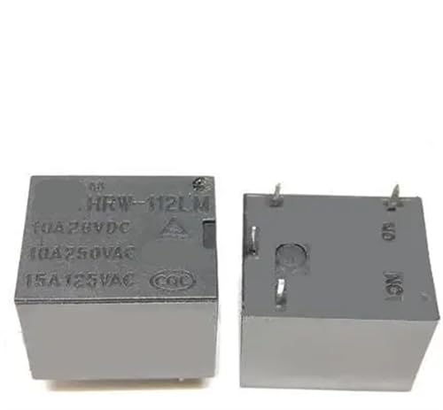 Relais HRW-112LM 12VDC 4 broches pour circuits électroniques et boîtiers de commande