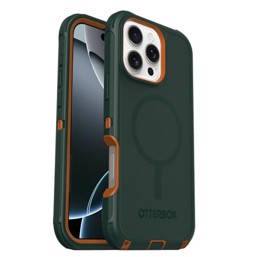 Image of OtterBox iPhone 16 Pro Max Defender Series Case for MagSafe - Green