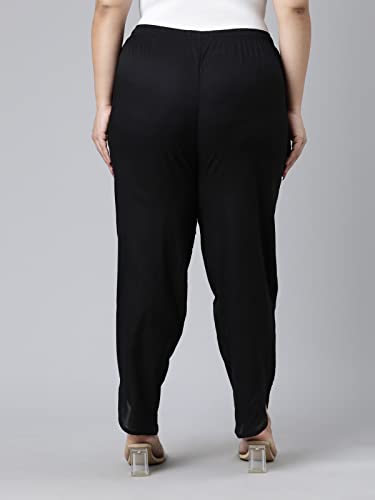 Image of GO COLORS Women Mid Rise Cotton Dhoti Pant