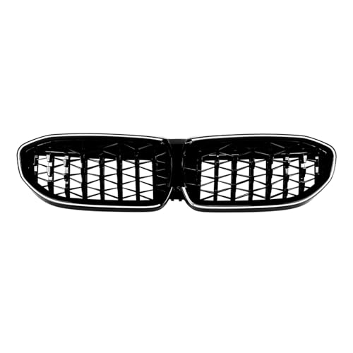 Rejilla delantera para BMW Serie 3 G20 con luz integrada y parrilla de parachoques superior