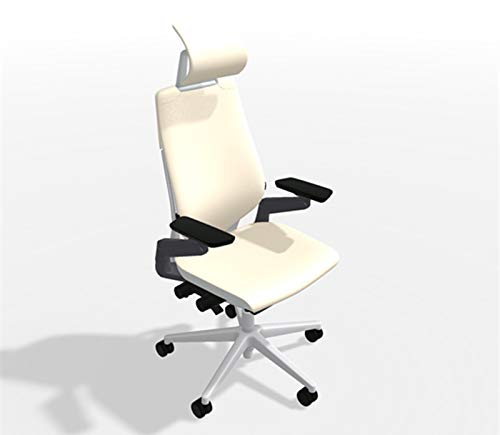 Steelcase Gesture Office Desk Chair with Headrest Plus Lumbar Support Bo Peep...