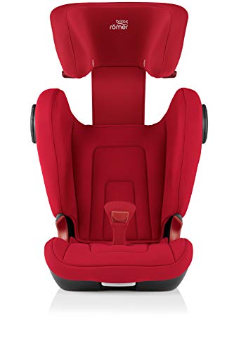 BRITAX RÖMER Silla Coche KIDFIX2 S con Protecciones Laterales Niño de 15 a 36 kg Grupo 2/3 de 3,5 a 12 Años, Fire Red
