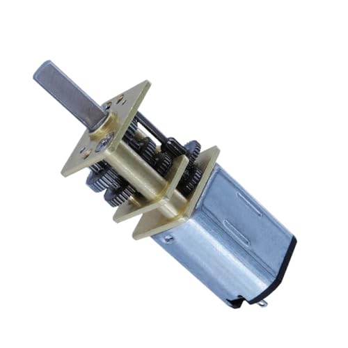 Moteur de réduction N20 DC petit moteur engrenage basse vitesse 3V 6V 12V