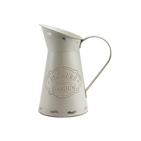   77-High-Rustic-Galvanized-Watering-Can-Decorative-Pitcher-Vintage-Flower-Vase-with-Greetings-Country-Farmhouse-Country-Jug-for-Living-Room-Bedroom-Kitchen-Office