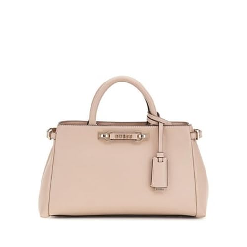 Guess Lefia Luxury Satchel Simply Taupe : sac cabas rigide chic femme