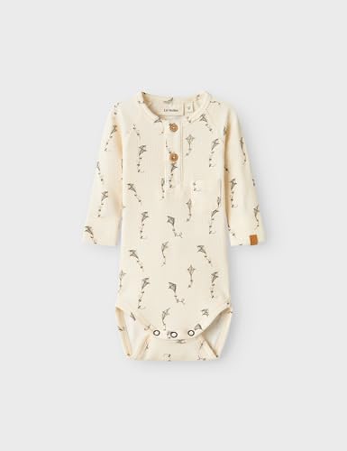 Lil’ atelier baby Herren Nbmgavo Elm Ls Slim Body Lil Noos, Turtledove, Numeric_80