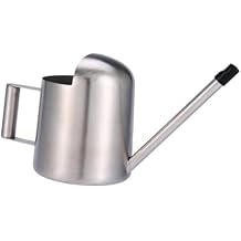 Totority Stainless Steel Watering Kettle Portable Long Spout Gardening Tool for Indoor Outdoor Plants Succulent Watering Device with Large Opening and Easy-Hold Design