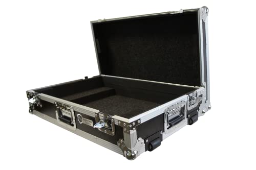 Harmony Audio HCXDJRX3W Flight Road DJ Custom Case fits Pioneer XDJ-RX3 Controller W/Wheels