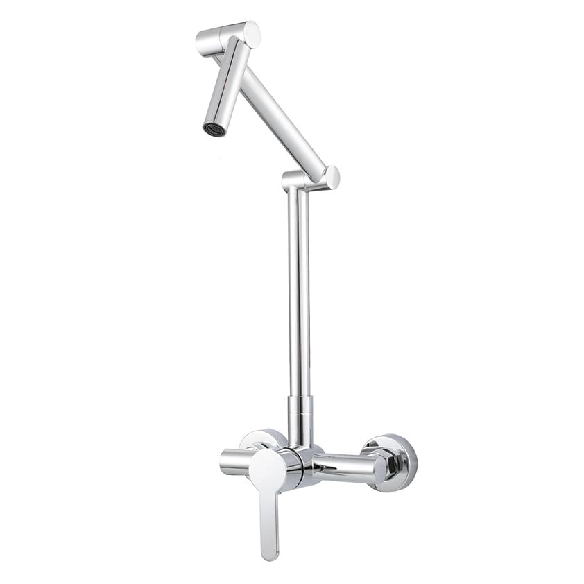 Mitigeur monomode avec douchette extractible et bec orientable à 360 degrés