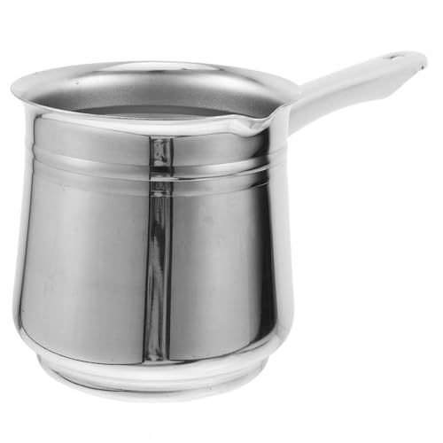 Abaodam Caffettiera in Acciaio Inossidabile 720ml Multifunzione per Uso Domestico Design Elegante e Facile da Pulire, per Famiglia e Caffè Turco