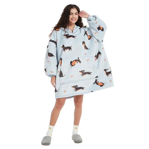 FELOVE Übergroße Hoodie Sweatshirt, Original Decke Sweatshirt, super weiche gemütliche warme komfortable Riesen-Hoodie, Geeignet Kapuzenpullover für Erwachsene, Männer, Frauen, Jugendliche