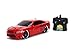 Jada Toys Big Time Muscle Hyperchargers RC - 2015 Dodge Charger SRT Hellcat, USB Charging, 2.4Ghz, Glossy Red