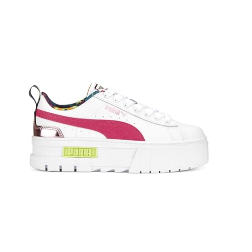 PUMA Kids Girls Mayze Vacay Queen Platform Sneakers Shoes Casual - White