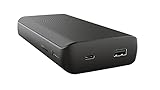 La batería externa se carga rápidamente en 2 horas (Carga rápida con cargador de pared USB-C PD de 65 W)