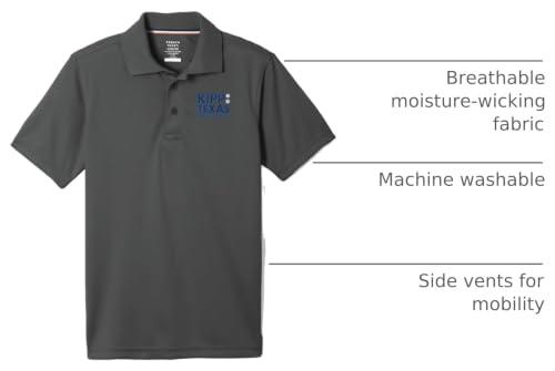 Image of Kipp Texas Youth Short Sleeve Performance Polo Shirt