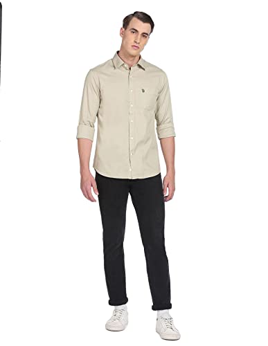 Image of U.S. Polo ASSN. Men's Cotton Slim Fit Shirt