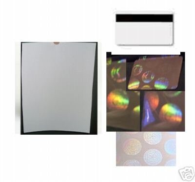 TheIDSupply.com EZ PVC ID Card Kit with Holograms Real not fake - No Laminator Needed