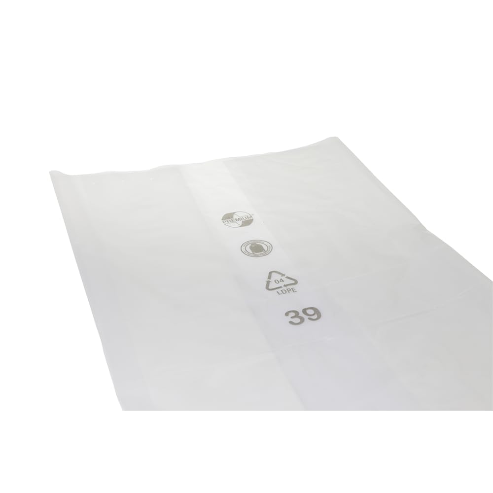 Sacchi per la spazzatura DEISS PREMIUM 500L, trasparenti, 70 pezzi