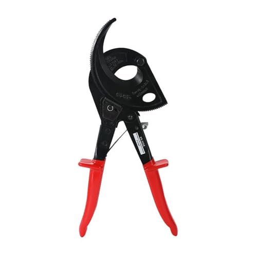 Coupe Cable,Coupe-Câble à Cliquet,Coupe-Câbles à Cliquet Robustes En Aluminium Et En Cuivre Jusqu'à 400 Mm²,Outil De Coupe Haute Performance Pour Les Câbles En Aluminium Jusqu'à 400 Mm²
