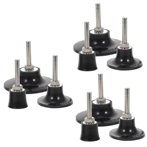 Support de disque outil rotatif lot de 3 mandrins de ponçage polissage meulage universel
