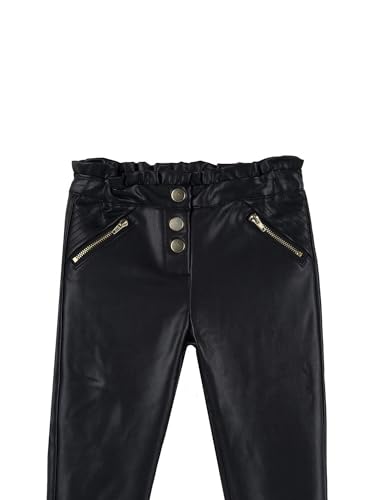 Pantalon long de matériel technique enduit noir Chicco enfant