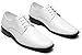 Jousen Mens Dress Shoes Formal Business Oxford Shoe Tuxedo Dress Shoes for Men (AMY9051A White 11)