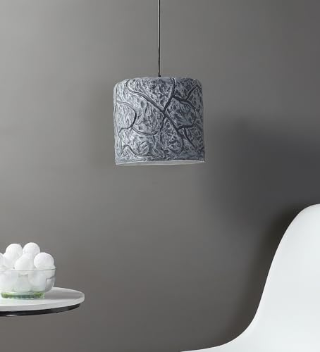Image of MONI Lights Celling Hanging Light for Room, Table, Holl, Garden House Decoration Pendants Light of Pattern Resin Silver (Pack of 1) ML-053SLR