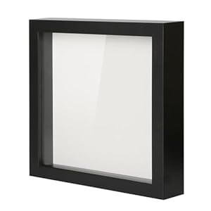 Muzilife 20,3 x 20,3 cm Shadow Box Objektrahmen