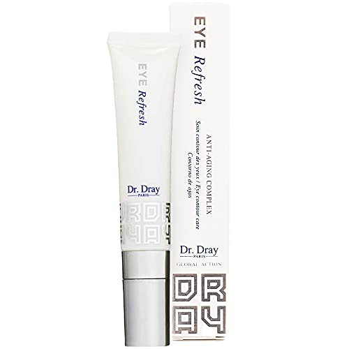 Dray Cosmetics Contorno de Ojos Antiedad, Suaviza las Ojeras y Reduce las Bolsas, 15 ml