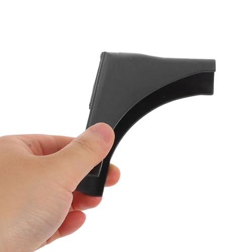 Patas protectoras minkissy: diseño en plástico negro para proteger suelo de madera 5