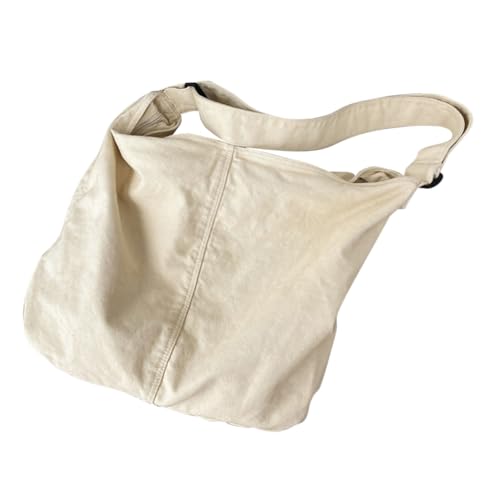 Sac à bandoulière en tissu léger et grand volume pour femme