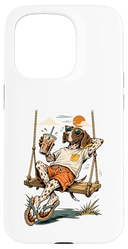 �X�C���ODIGOR�ŃA�C�X�R�[�q�[�����ރ|�C���^�[ �X�}�z�P�[�X iPhone 15 Pro �p